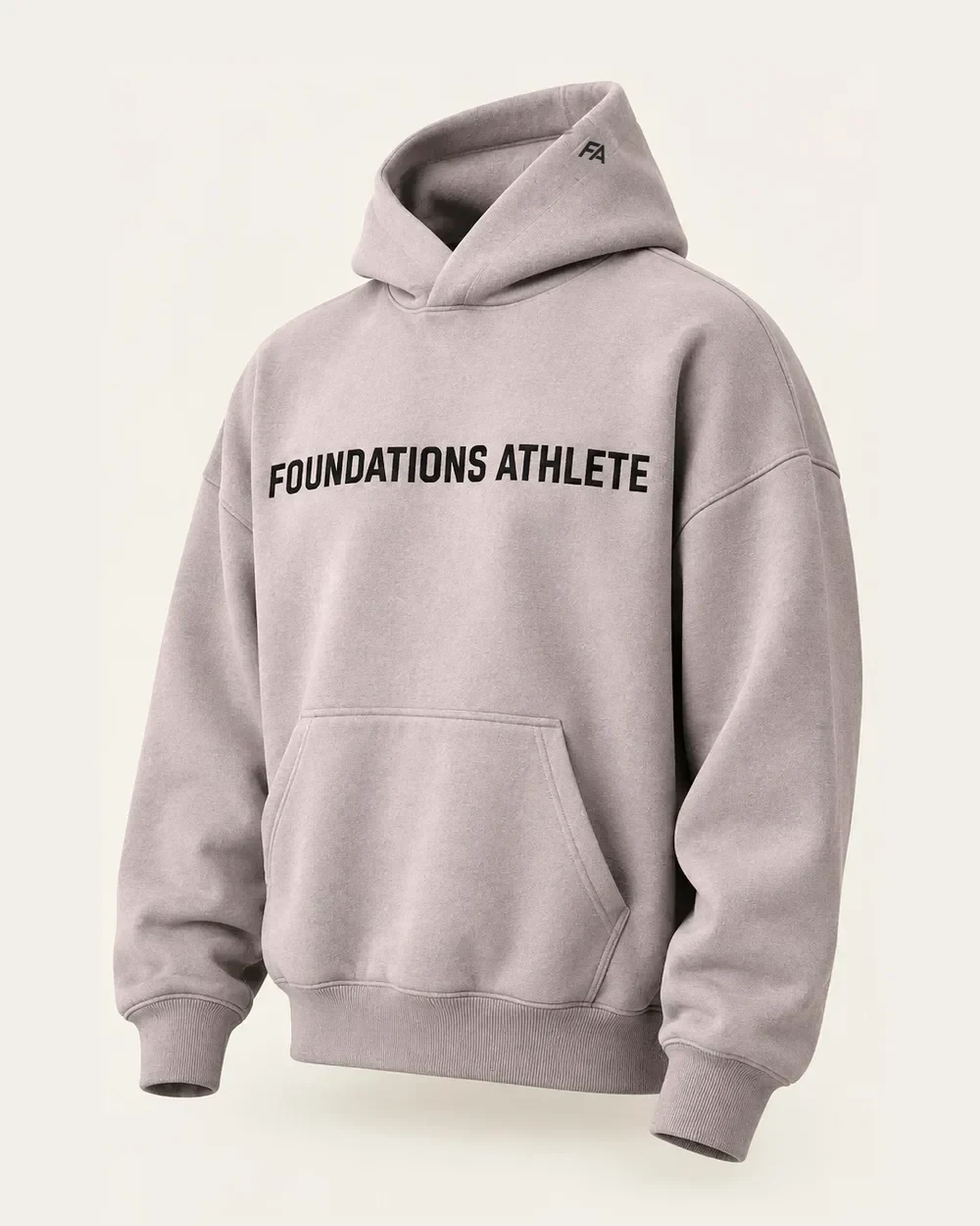 FA Hoodie in Mica, heavyweight hoodie
